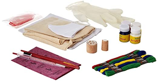 Magic4 Art Hawaiian Beach Party - Art and Craft kit, DIY Kit and Learn Fabric Arts and Painting for Girls 5 Years and Above, Multicolor view 3