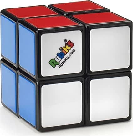 Funskool Rubik Mini 2x2, 2x2 Classic Colour-Matching Puzzle, Pocket Size Brain-Teasing Puzzle Toy view 2