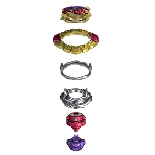 BEYBLADE Burst QuadDrive Stone Linwyrm L7 - Beyblade Spinning Top Starter Pack Toy, Beyblade Battling Game Top Toy with Launcher for kids Ages 8+, Original Beyblade by Hasbro view 2