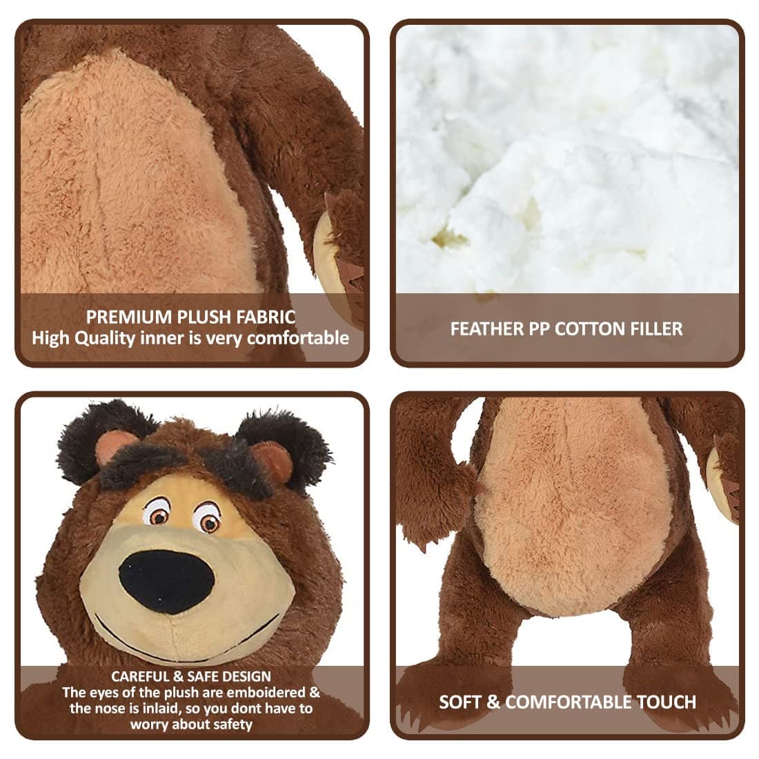 Masha and the Bear Simba Plush 40 CM view 6