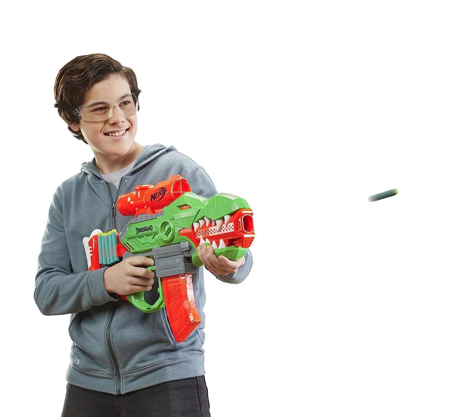 Nerf DinoSquad Rex-Rampage Motorized Dart Blaster view 9