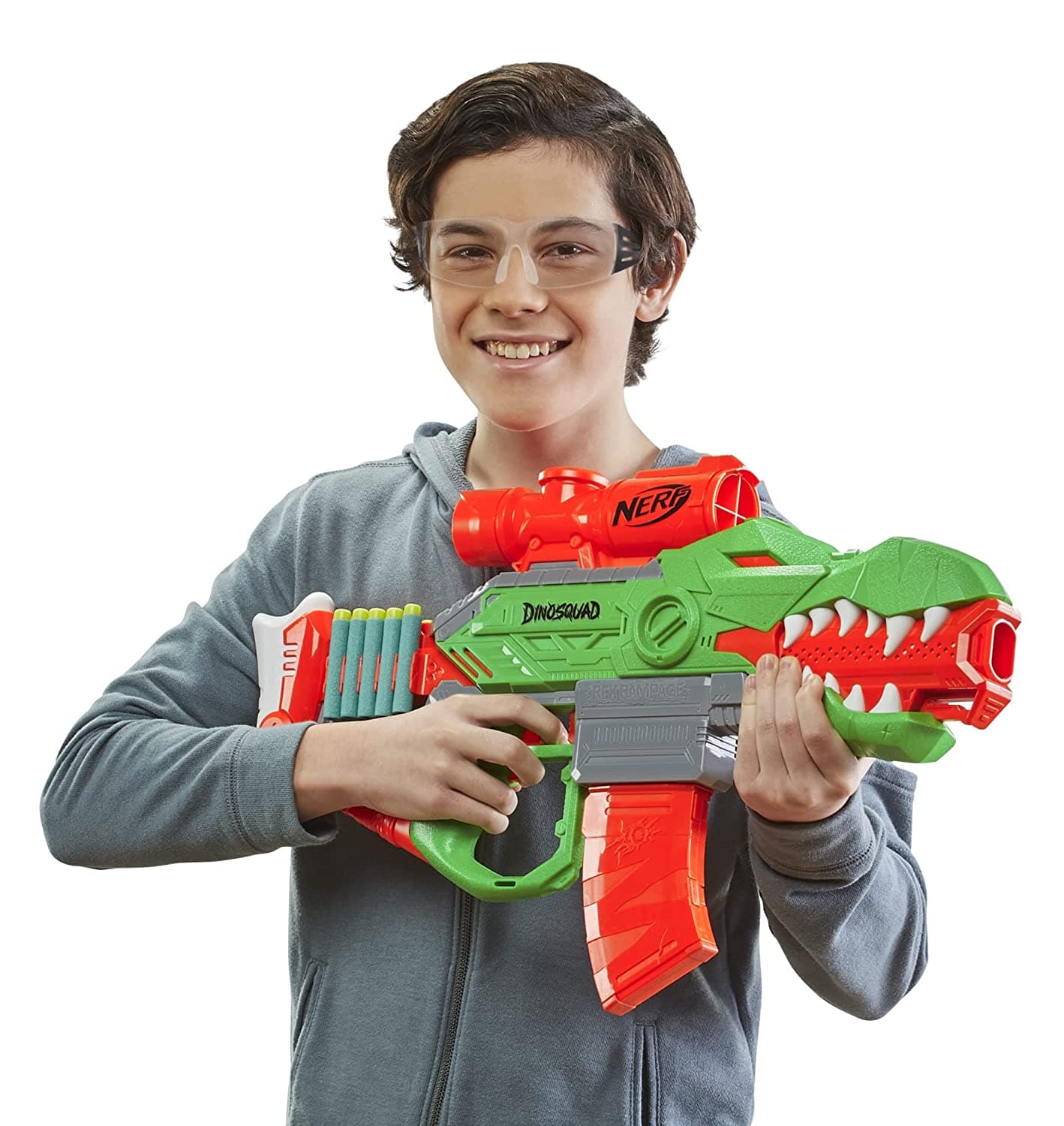 Nerf DinoSquad Rex-Rampage Motorized Dart Blaster view 2