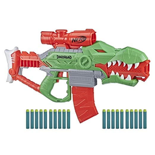 Nerf DinoSquad Rex-Rampage Motorized Dart Blaster view 3