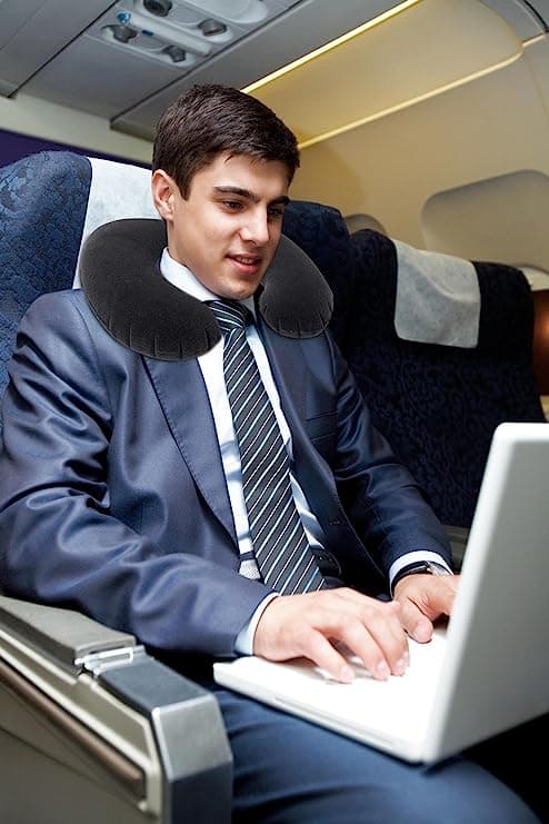 Intex Travel Pillow, Black view 2