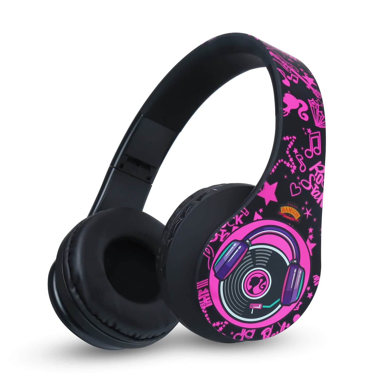 Ramson Barbie Wireless Bluetooth Headphones - Official Licensed view 5