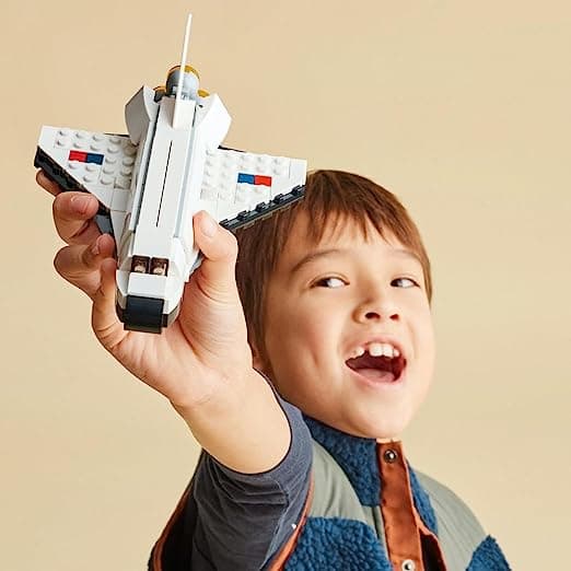 LEGO Creator Space Shuttle 31134 Building Toy Set (144 Pieces) view 2