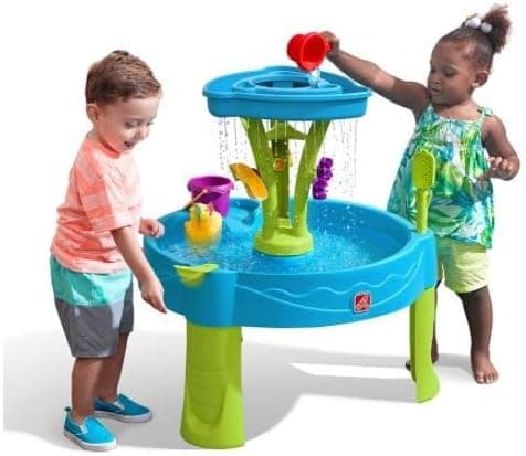 Step2 Summer Showers Splash Tower Water Table for Kids - 897400