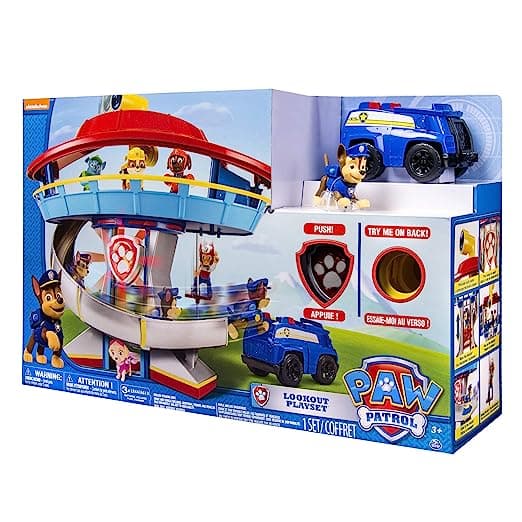 Paw Patrol Lookout Tower Playset, Toys  Action Figures view 5