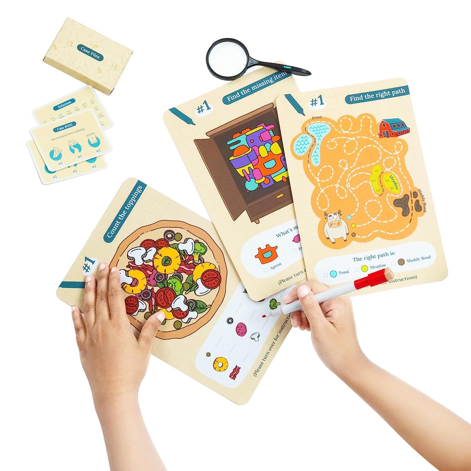 Dabble Pretend Play Detective Game - Moo Town Detective view 5