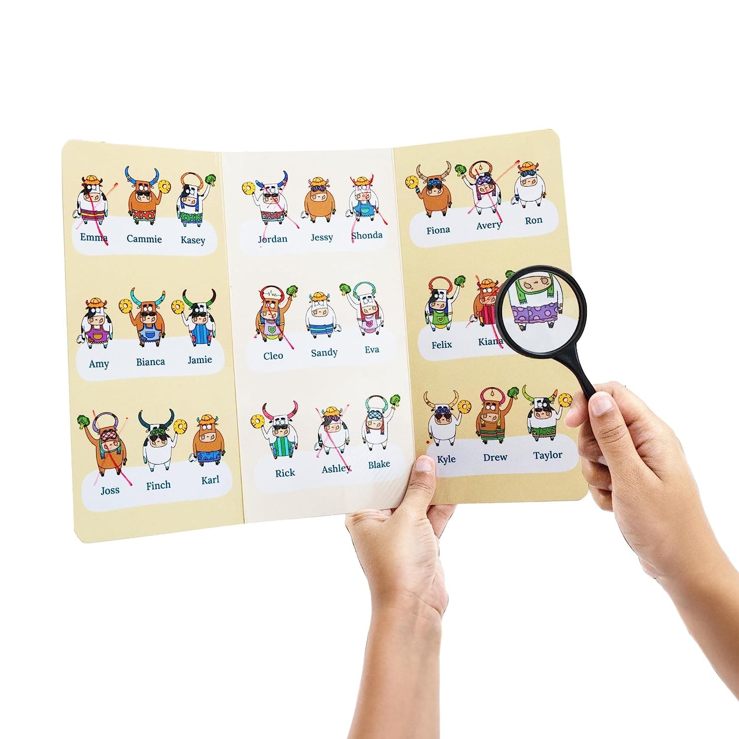 Dabble Pretend Play Detective Game - Moo Town Detective view 3