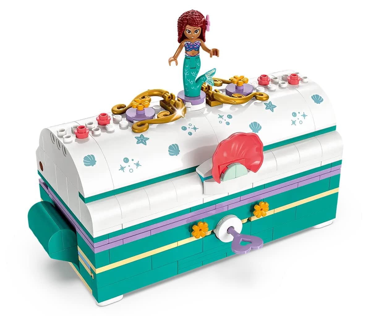 LEGO Disney Ariel?s Treasure Chest 43229 Building Toy Set (370 Pieces) view 2