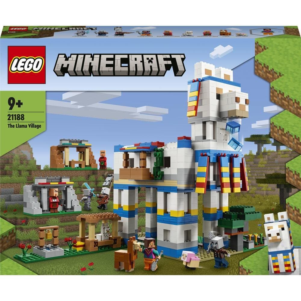 LEGO Minecraft The Llama Village 21188 Building Kit (1,252 Pieces) view 3