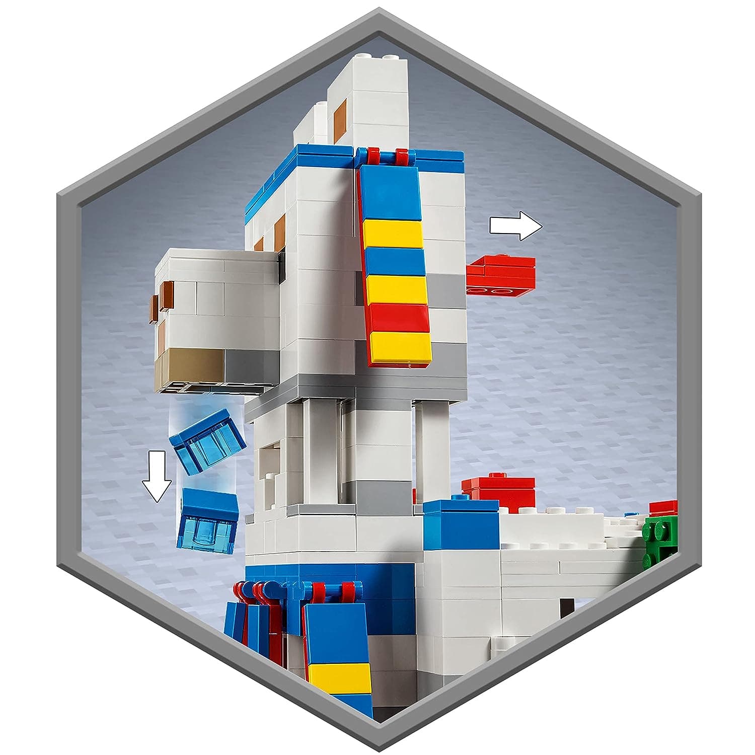 LEGO Minecraft The Llama Village 21188 Building Kit (1,252 Pieces) view 5