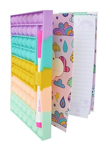 Mirada Happy Pop It Notebook with Pen Holder view 3