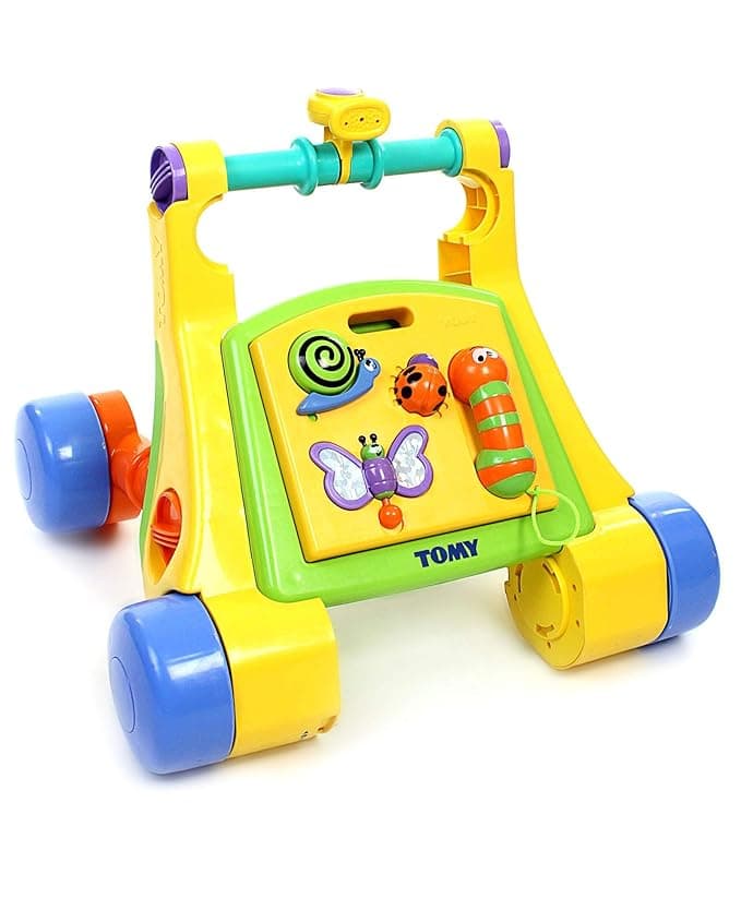 Funskool Giggles Walk N Ride 3 in 1 Activity Toy, Walker and Trike, Detachable Pull-Along Trailer view 3