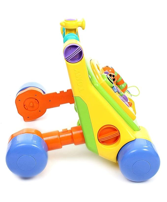 Funskool Giggles Walk N Ride 3 in 1 Activity Toy, Walker and Trike, Detachable Pull-Along Trailer view 4