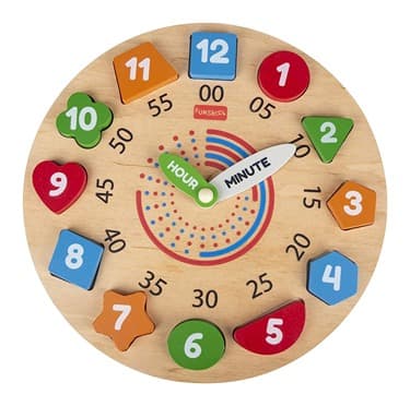 Giggles - My Clock, Shape sorting clock puzzle view 7