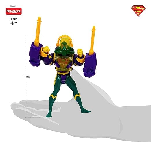 Funskool Dc Comics,Classic Action Figures Set-Deep Dive Superman 5- Inch Action Figure Collectible Toy view 2
