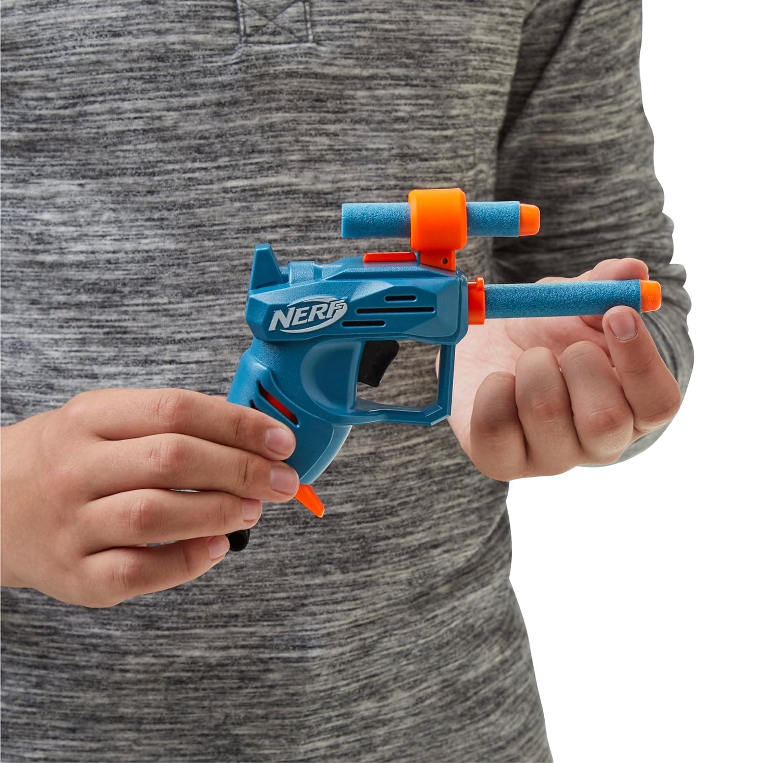 Nerf Elite 2.0 Ace SD-1 Blaster and 2 Official Nerf Elite Darts, Onboard 1-Dart Storage, Stealth-Sized, Easy to Use view 2