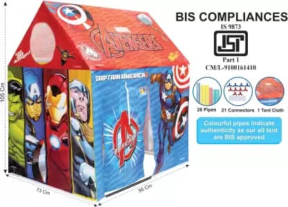 CE Led Pipe Tent Avenger view 3