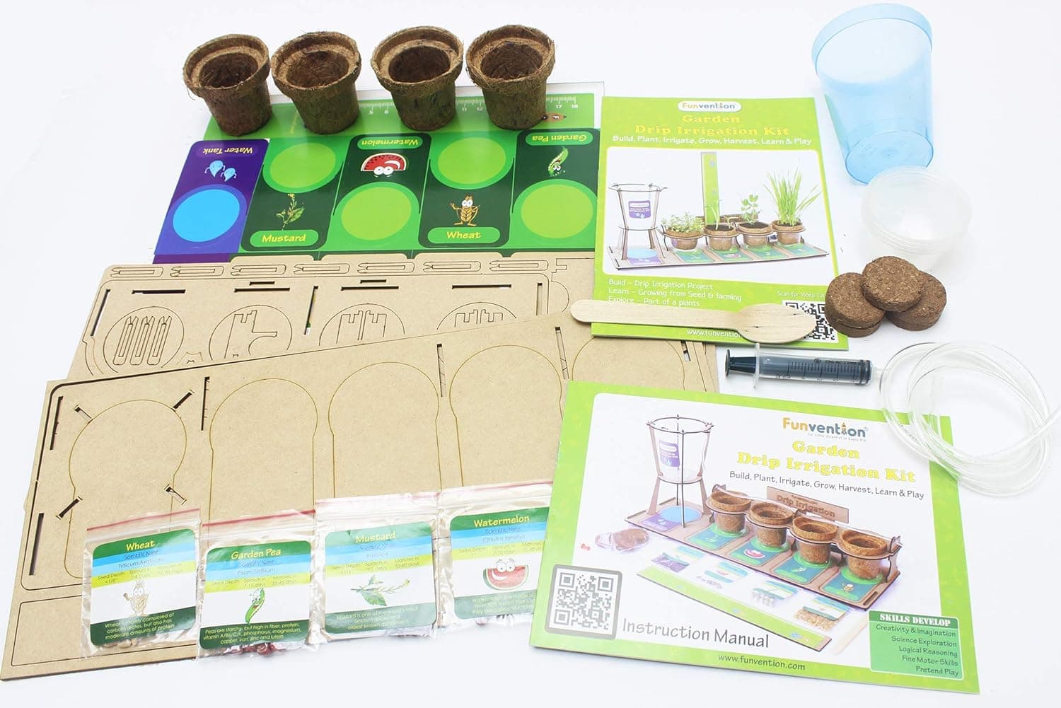 Funvention- for Little Scientist in Every Kid Garden Drip Irrigation Kit view 7