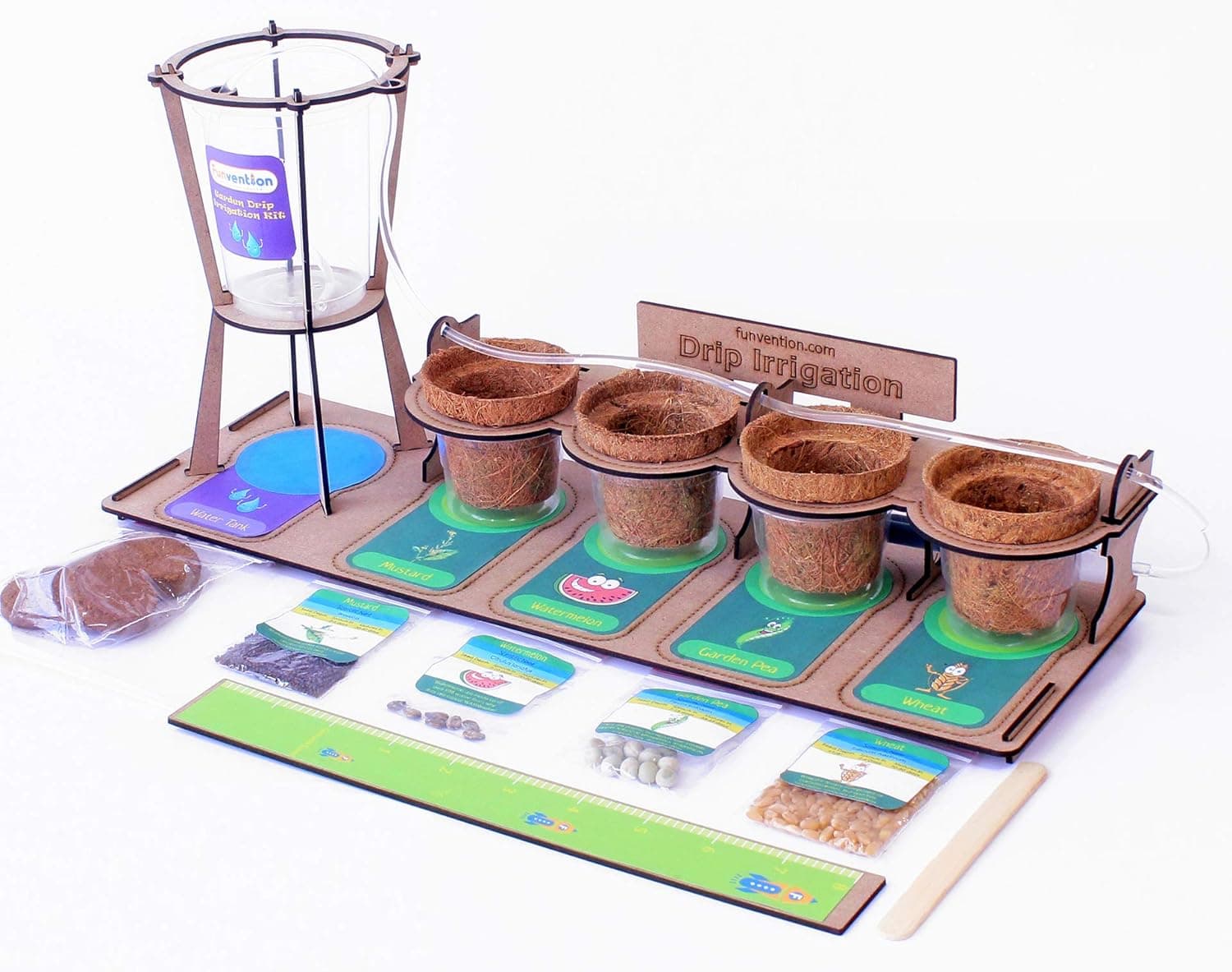Funvention- for Little Scientist in Every Kid Garden Drip Irrigation Kit view 8