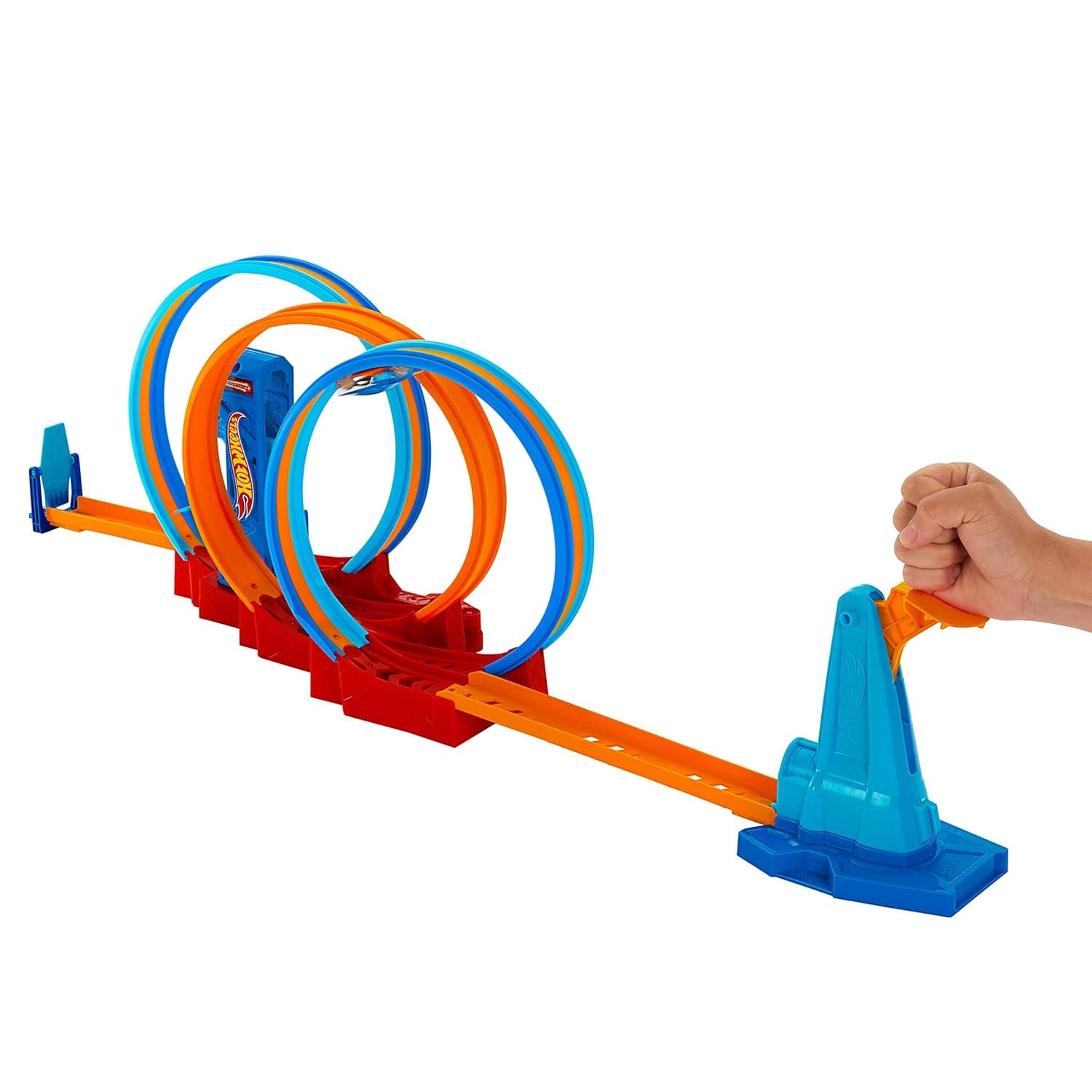 Hot Wheels Track Set, Ultra Hots Loop Madness with 3 Loops and 1 Hot Wheels Car in 1:64 Scale, Connects to Other Sets view 2