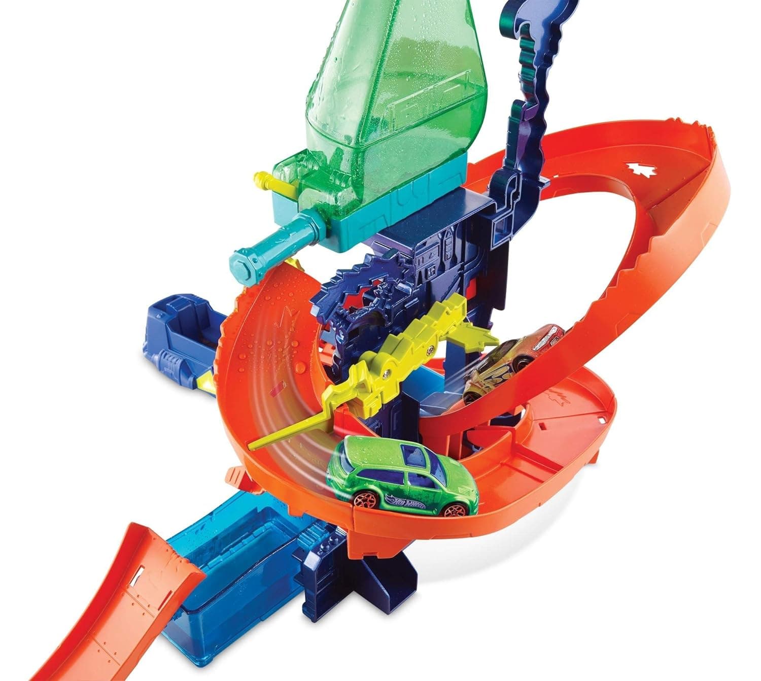 Hot Wheels Metal Shifters Color Splash Science Lab Playset view 5