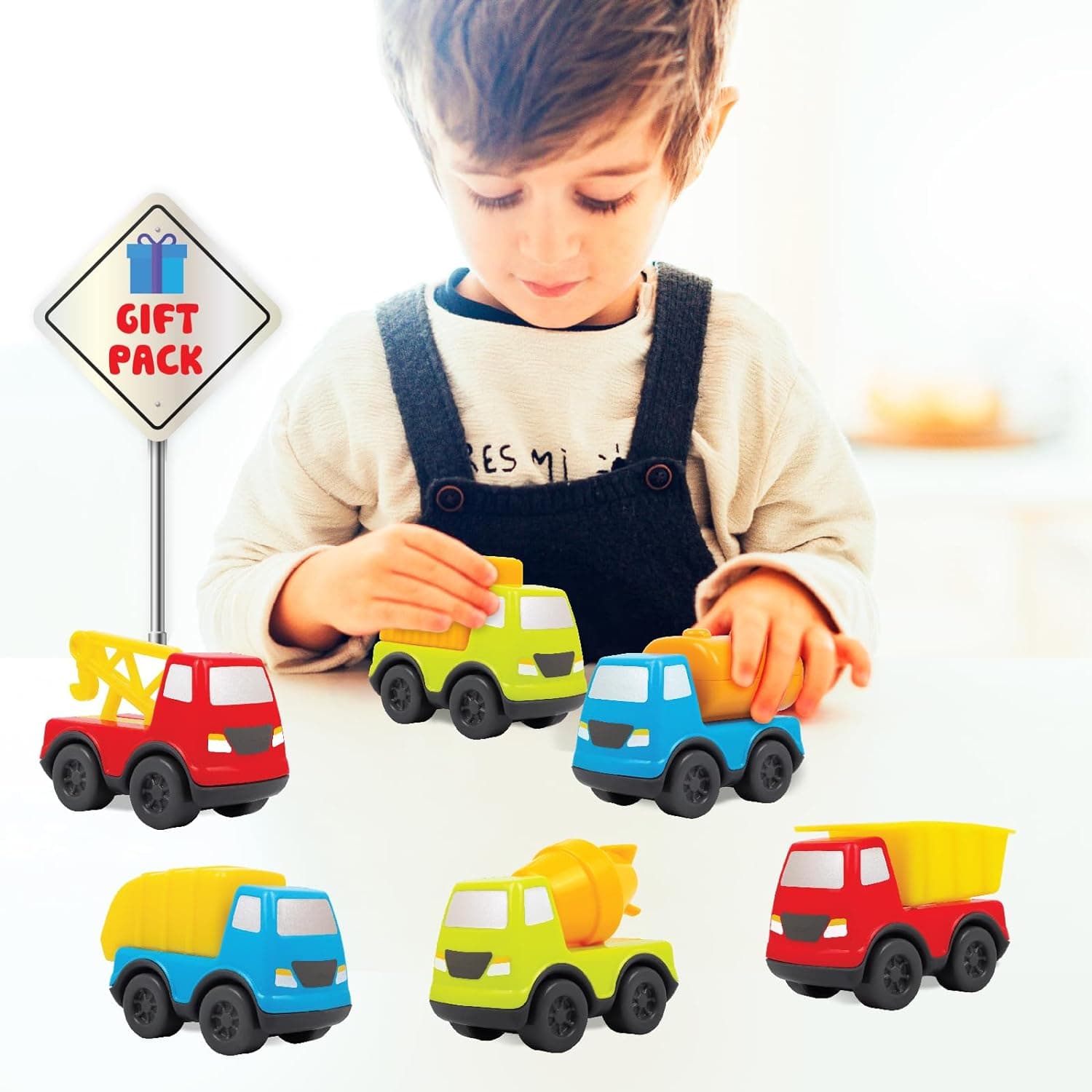 Mini Vehicles-Construction Series Gift Pack of 6 (Combo) view 4