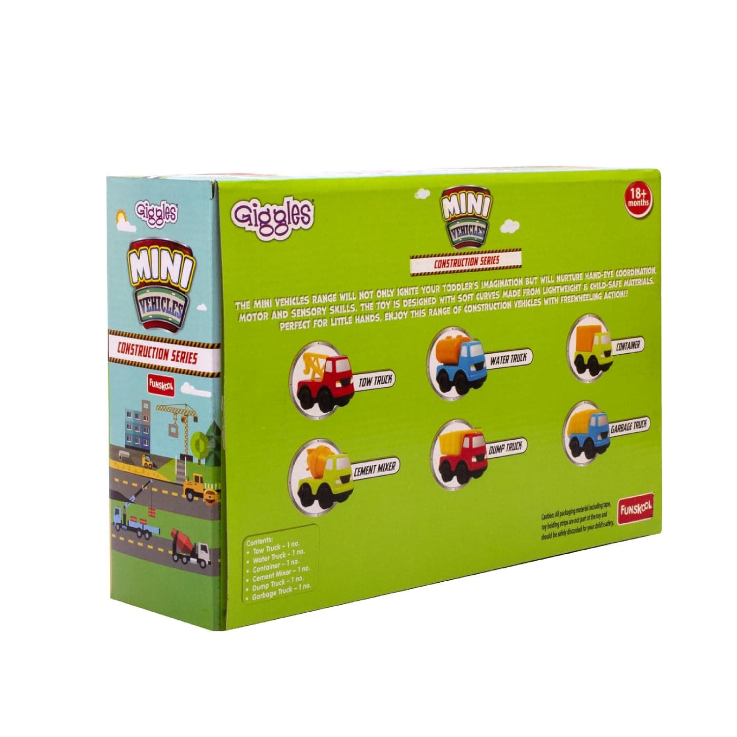 Mini Vehicles-Construction Series Gift Pack of 6 (Combo) view 2