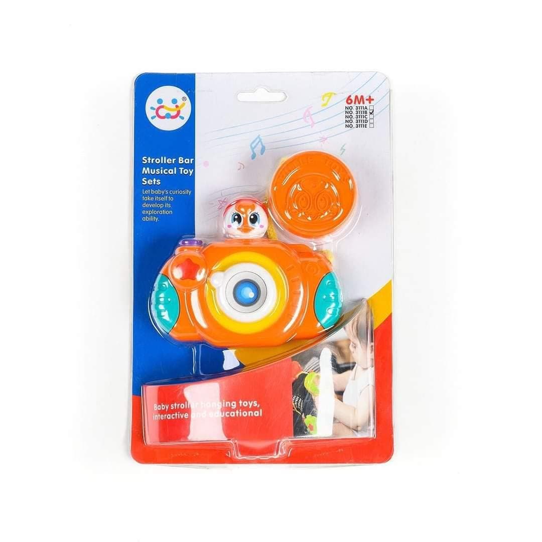 Knick Knack Charming Rattle Camera Toy Comes with Light and Sound | Rotating Rattling Lens | Two-Level Volume Control Great Gift for 6+ Months Children view 5