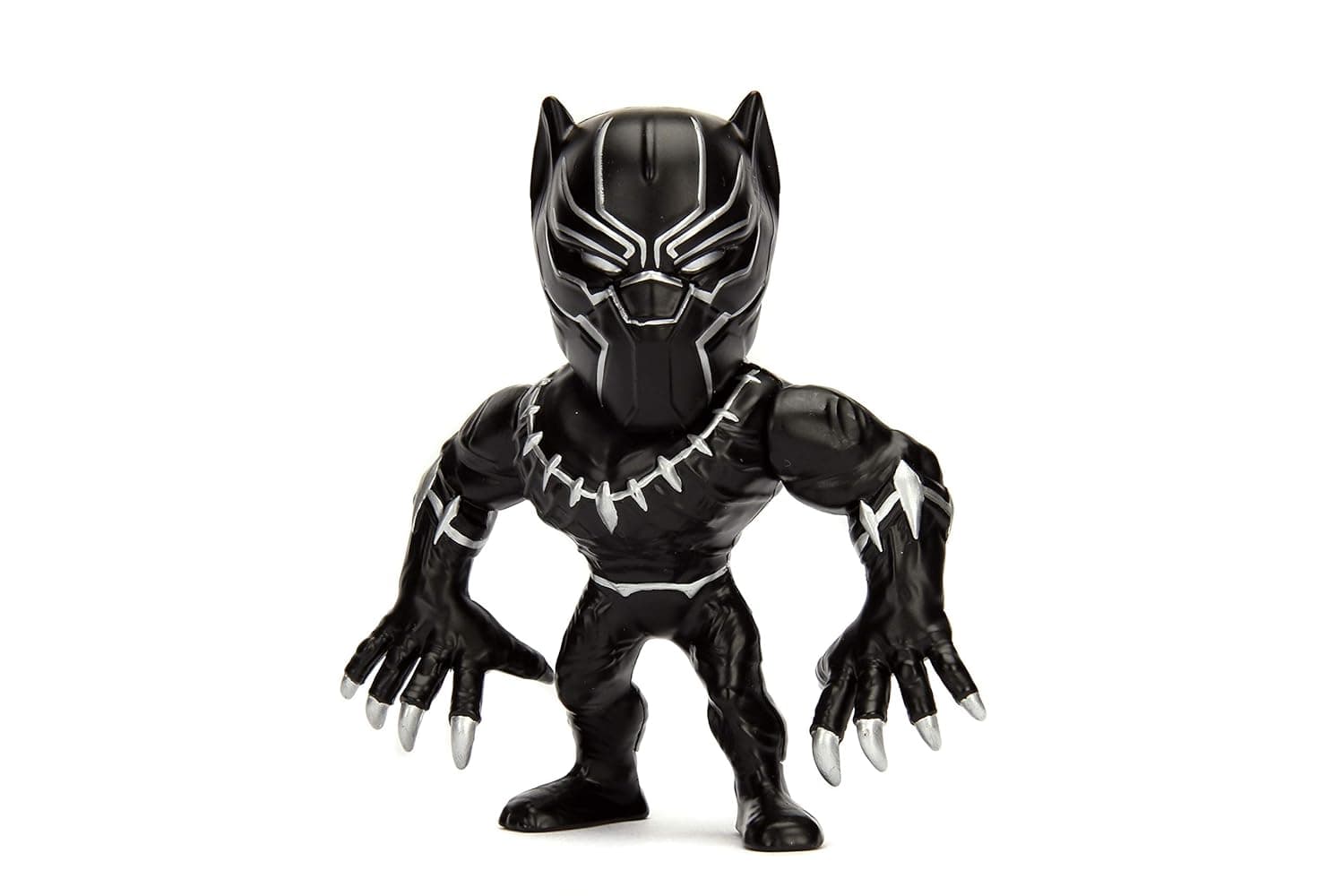 Jada Toys Diecast Metal Marvel 4 inch Black Panther Action Figure
