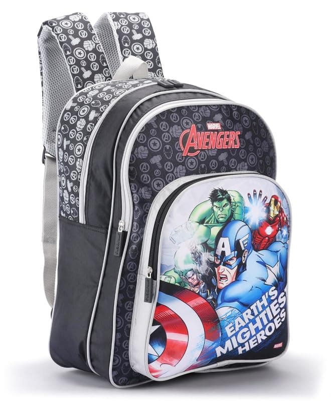 STRIDERS 18 inches Avengers School Bag A Playful Companion for School Days