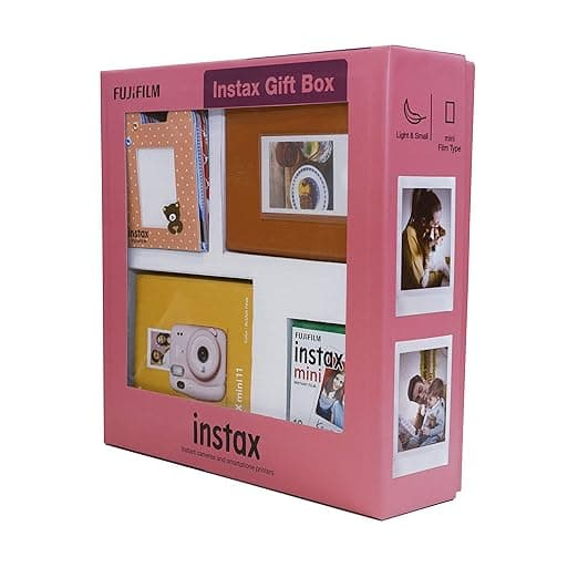 Fujifilm Instax Mini 11 Mega Pack Instant Camera Kit (Sky Blue)