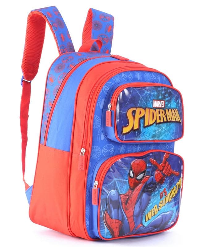 STRIDERS 16 inches Spiderman School Bag Inspire Learning with Spider-Man's Style