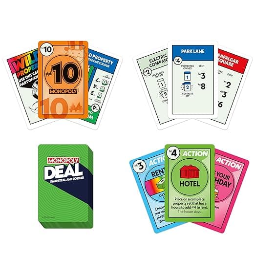 Monopoly Deal Card Game | Quick-Playing Card Game view 2