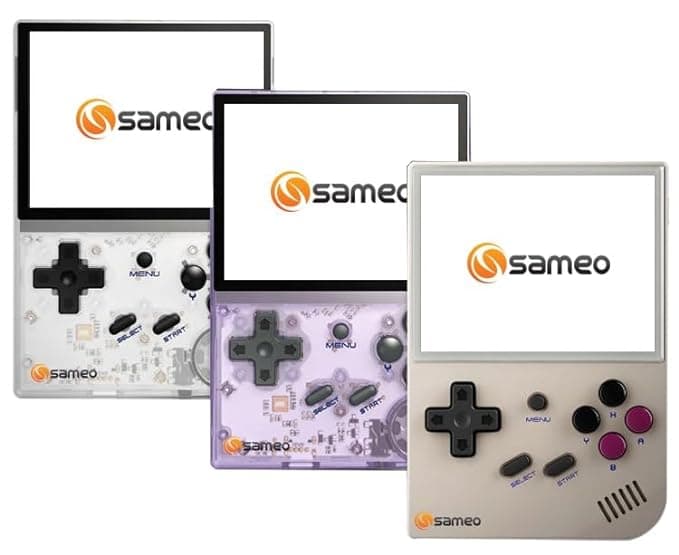 Sameo SG9000 RG35XX Handheld Retro Game Console (Transparent Purple) view 4