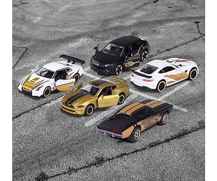 Majorette Limited Edition 9, Model Vehicles with Camouflage Look Gold view 3