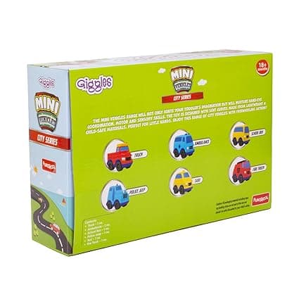 Funskool Giggles Mini Vehicles City Series view 2