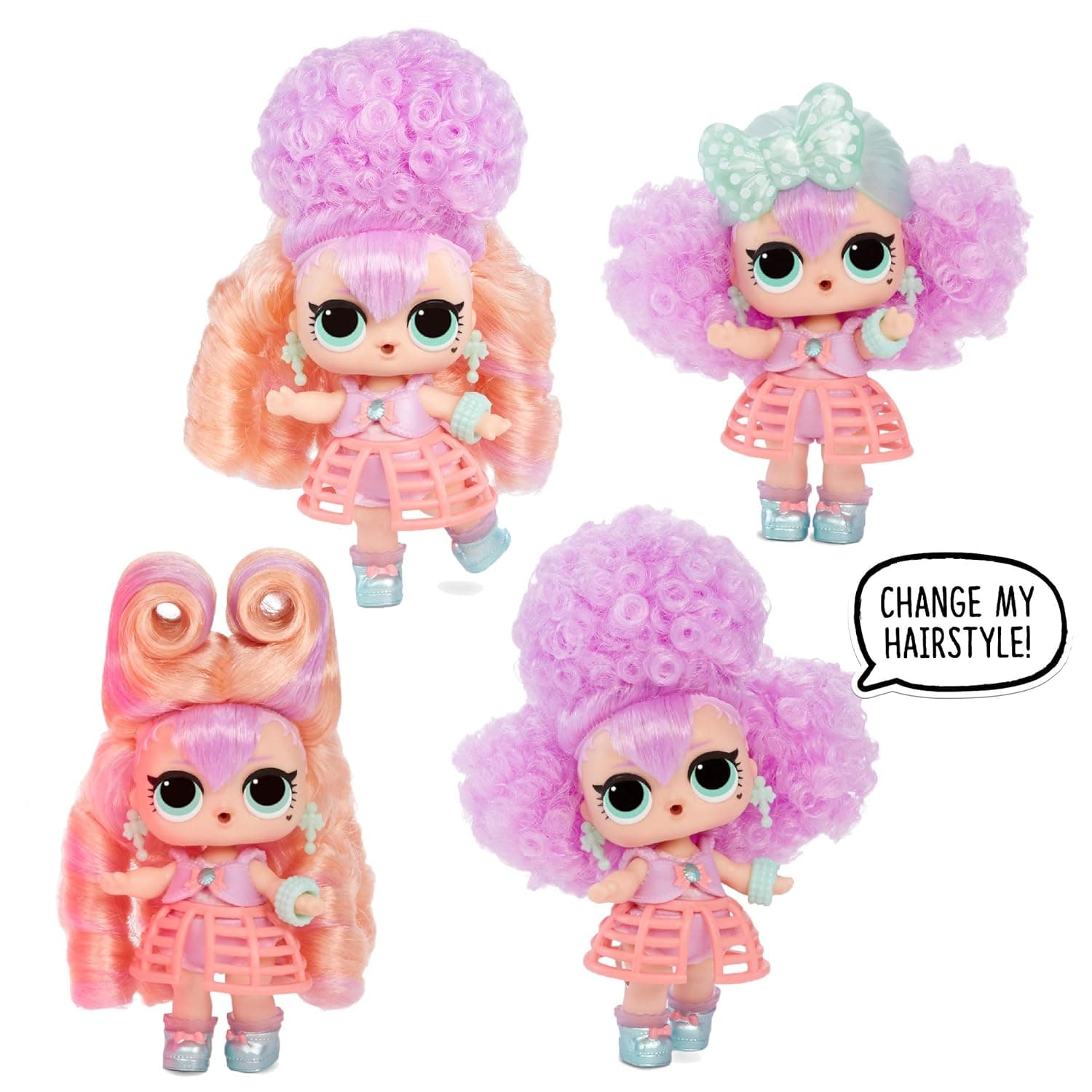 L.O.L. Surprise! Hairvibes Dolls with 15 Surprises view 3