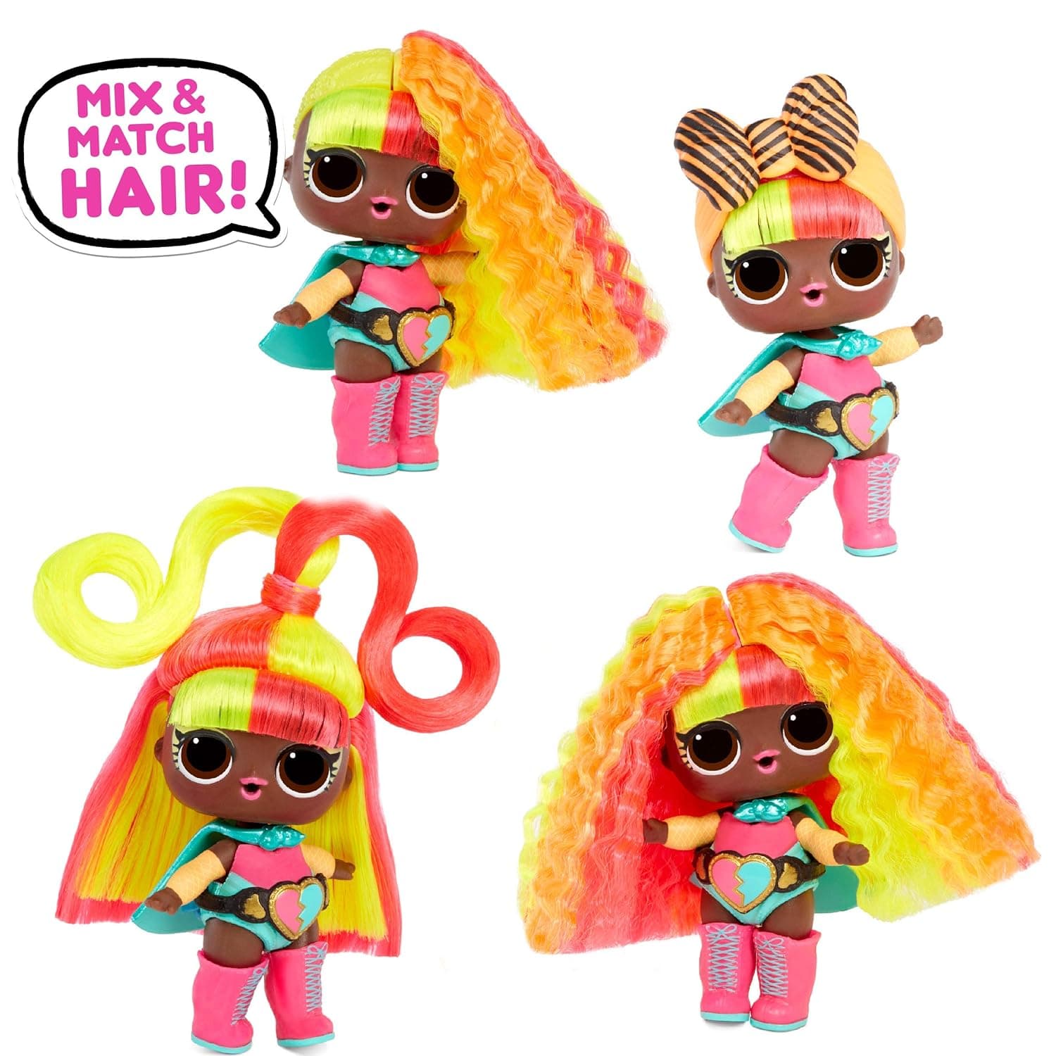 L.O.L. Surprise! Hairvibes Dolls with 15 Surprises view 4