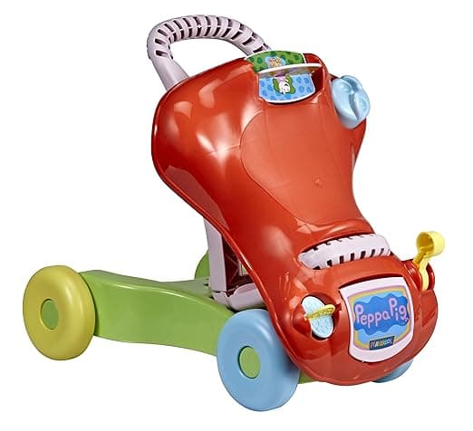 PLAYSKOOL Step Start Walk 'N Ride Peppa Pig Active 2-in-1 Ride-On and Walker Toy