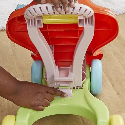PLAYSKOOL Step Start Walk 'N Ride Peppa Pig Active 2-in-1 Ride-On and Walker Toy view 4