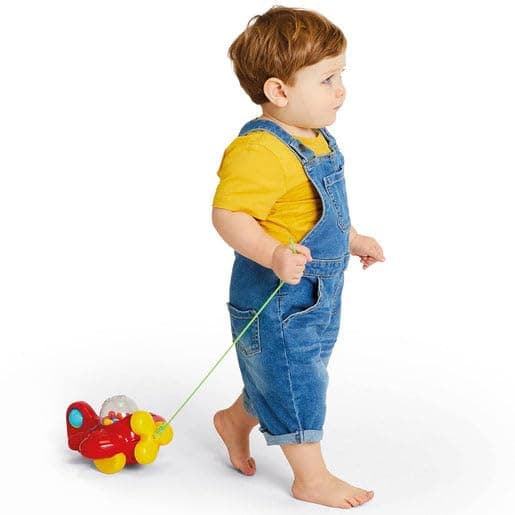 Popping Plane by ELC - Helps Encourage toddling & Walking, develops fine Motor Skills, Ideal for Toddlers view 2