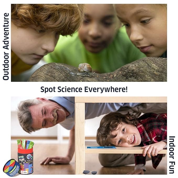 Chalk and Chuckles Smart Sticks-Stem Scavenger Hunt Game for Kids Age 8-10-12-14 Years, Gift for Boys and Girls 8-12 Year Old, Science Toys view 2