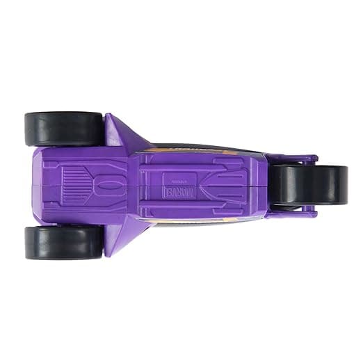 SKOODLE Marvel Pull-Back Rider Bike for Kids - Thanos Motorcycles, Marvel Inspired Toy Bikes with Sturdy and Long-Lasting Construction, Enhances Motor Skills and Fun Vehicle Toy for Gift - Purple view 4
