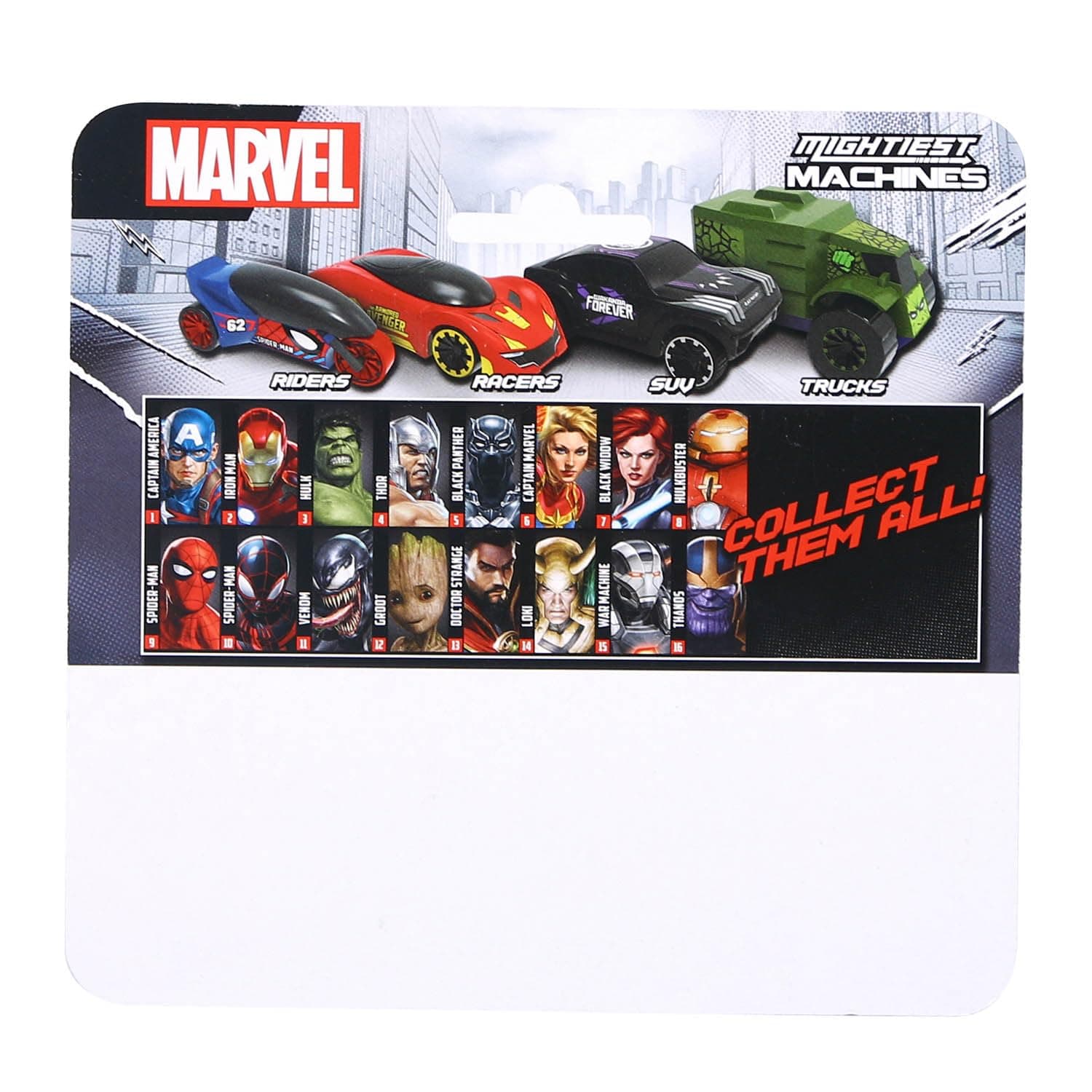 SKOODLE Marvel Pull-Back Rider Bike for Kids - Thor Edition Motorcycles, Marvel Inspired Toy Bikes with Sturdy and Long-Lasting Construction, Enhances Motor Skills and Fun Vehicle Toy for Gift - Grey view 4