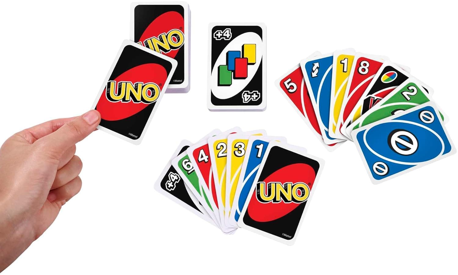 Mattel Uno Card Game Display view 2