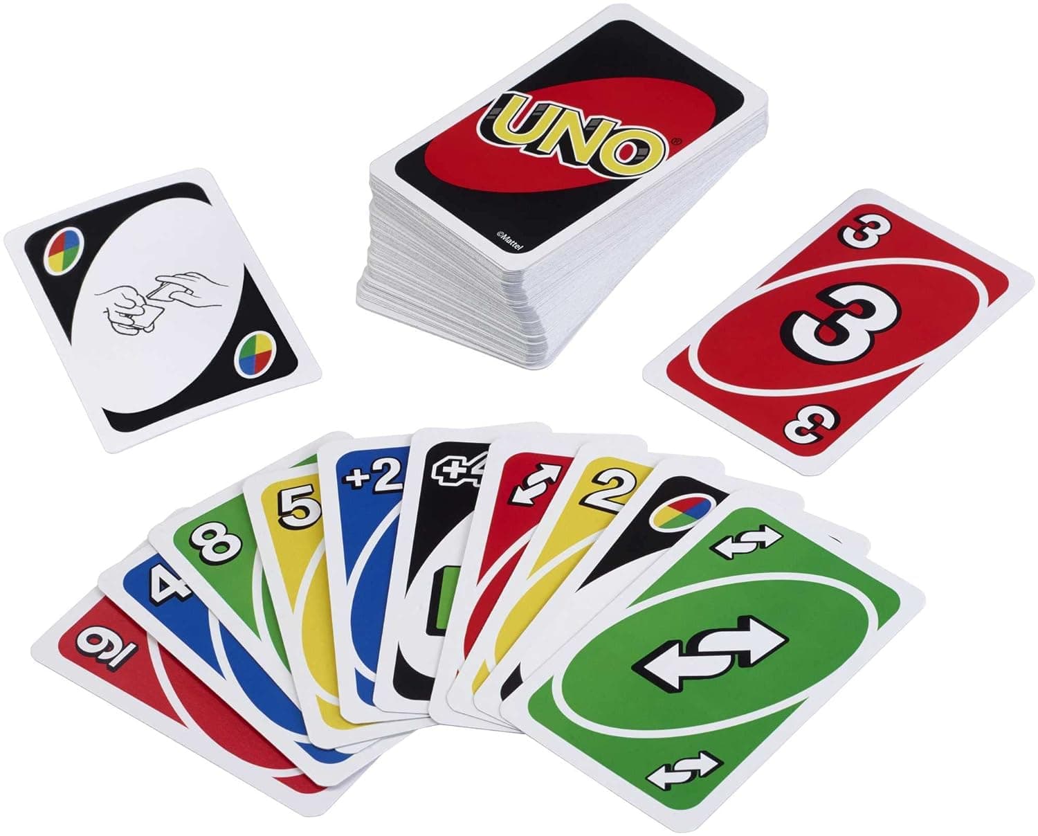 Mattel Uno Card Game Display view 5
