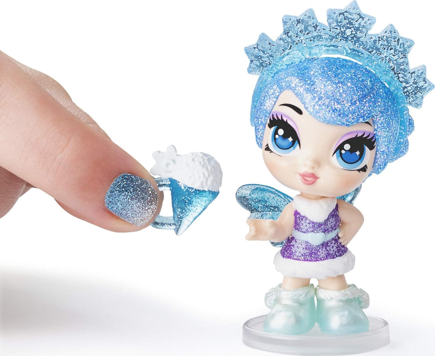 HATCHIMALS Pixies, 2.5-inch Collectible Doll and Accessories (Styles May Vary), for Kids Aged 5 and Up view 2